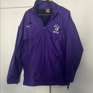 Nike Team Purple Soccer Windbreaker